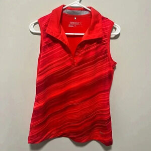 Women’s small Nike golf red sleeveless shirt